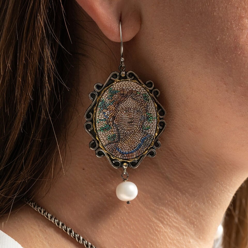 Metropolis Mozaik Küpe