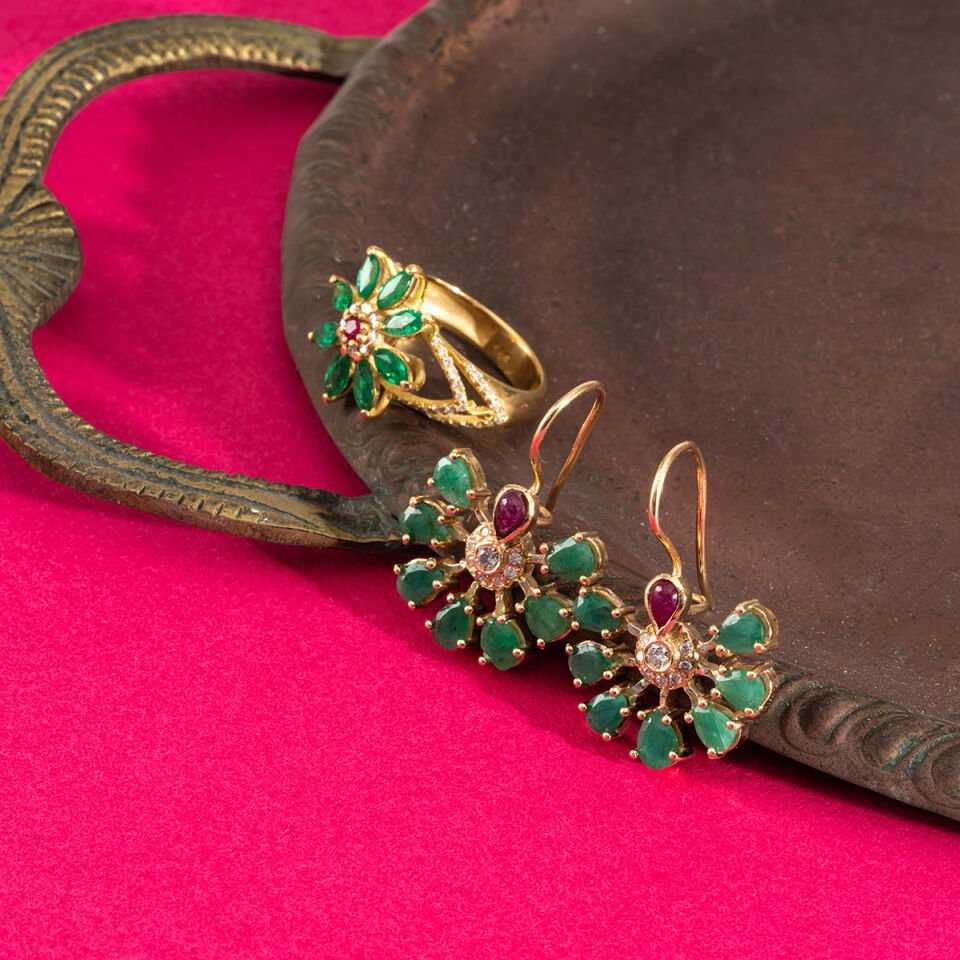 Topkapı Zümrüt Küpe