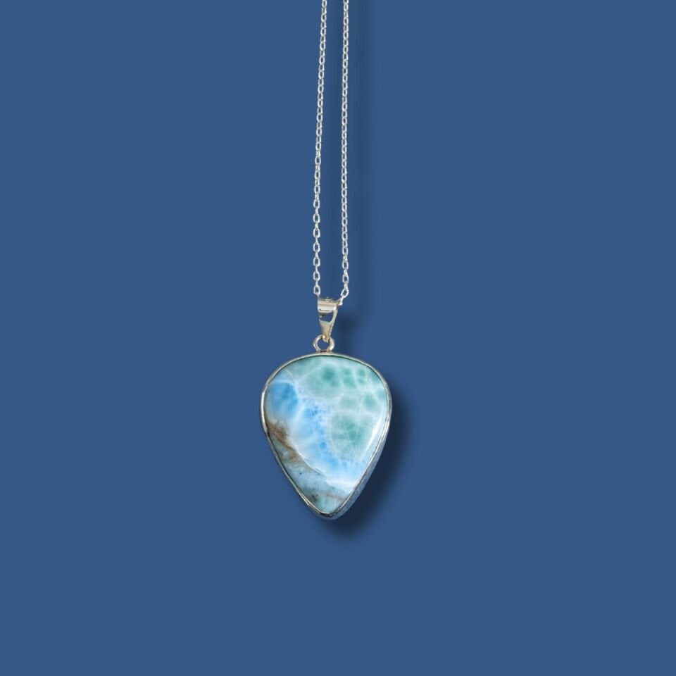 Larimar Kolye (Büyük)