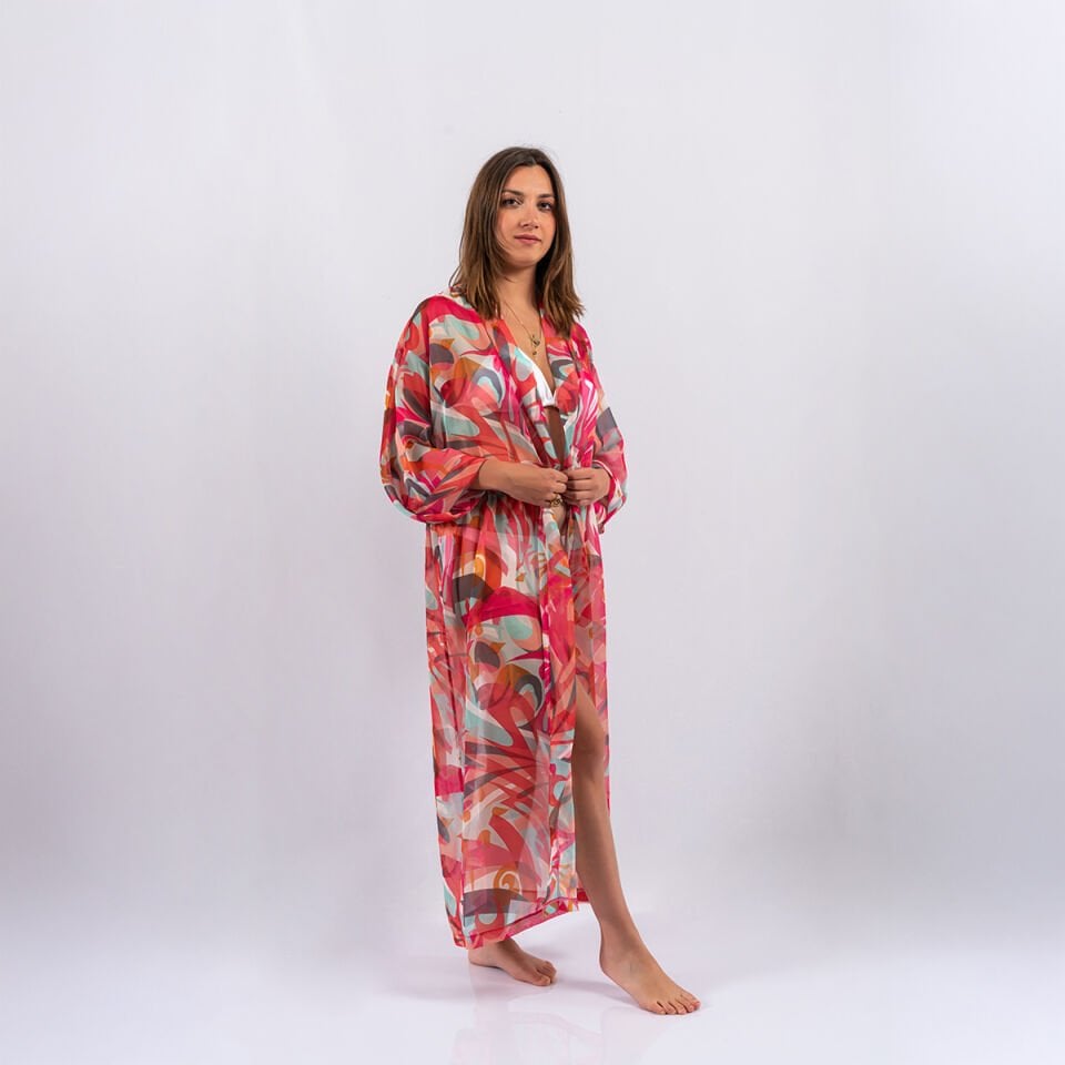 Şifon Yavruağzı Pareo