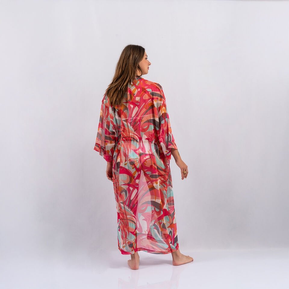 Şifon Yavruağzı Pareo