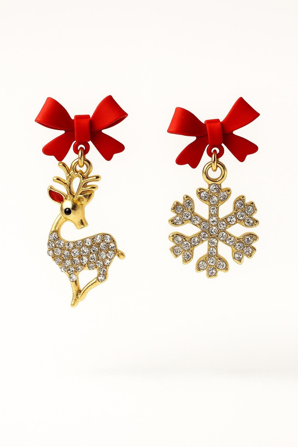 Geyik Kar Tanesi Küpe