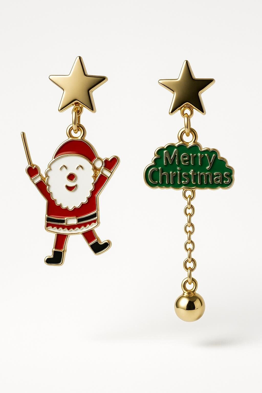 Merry Christmas Küpe